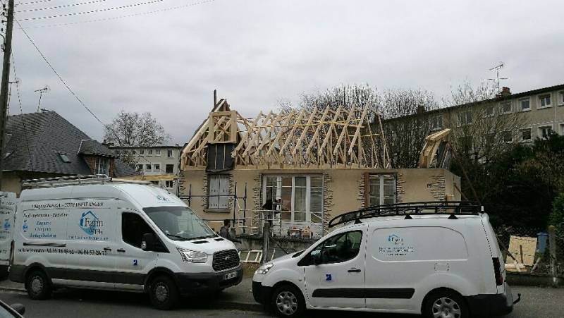 Surrélevation/Création d'un étage habitable,Evreux 27000