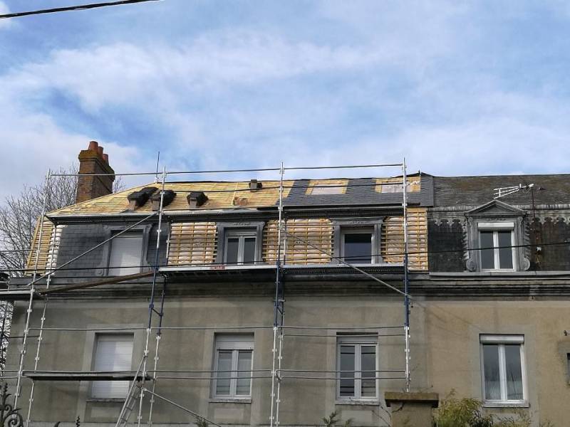 Renovation et isolation de toiture ,Le Manoir 27460