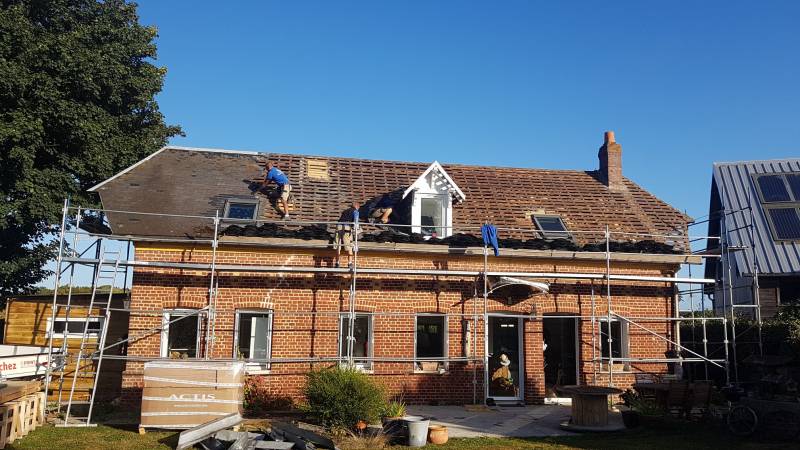 Renovation et isolation de toiture ,Le Thuit Anger 27370
