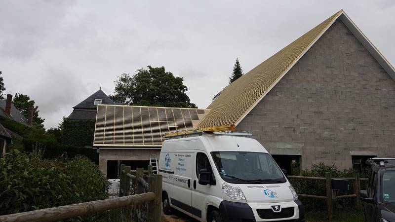 Couverture ardoises artificielles, le Neubourg 27110