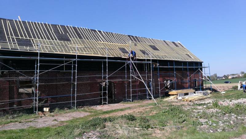 Rénovation grange ,Saint jacques sur Darnetal 76160