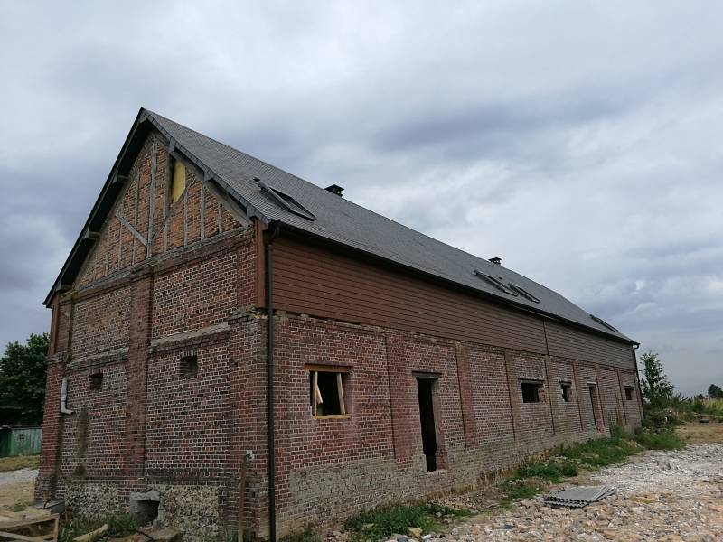 Rénovation grange ,Saint jacques sur Darnetal 76160