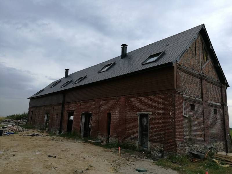Rénovation grange ,Saint jacques sur Darnetal 76160