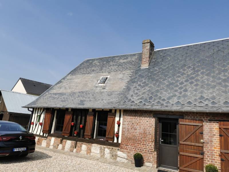 Rénovation toiture ardoise ,Le thuit de l'oison 27370