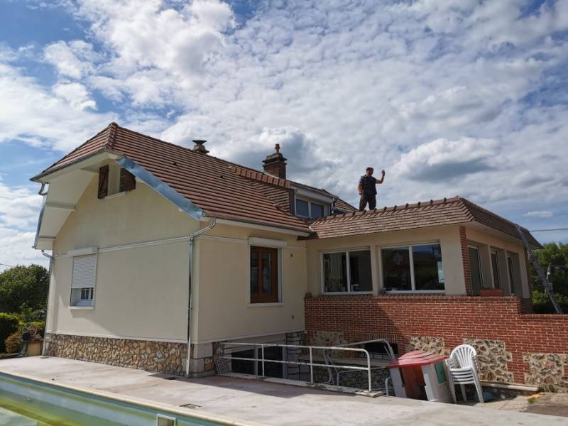 Rénovation toiture , Bourgtheroulde 27520