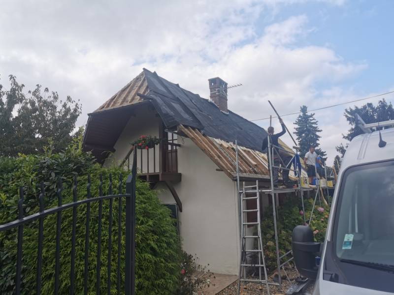 Rénovation toiture ardoise ,27370 La Saussaye