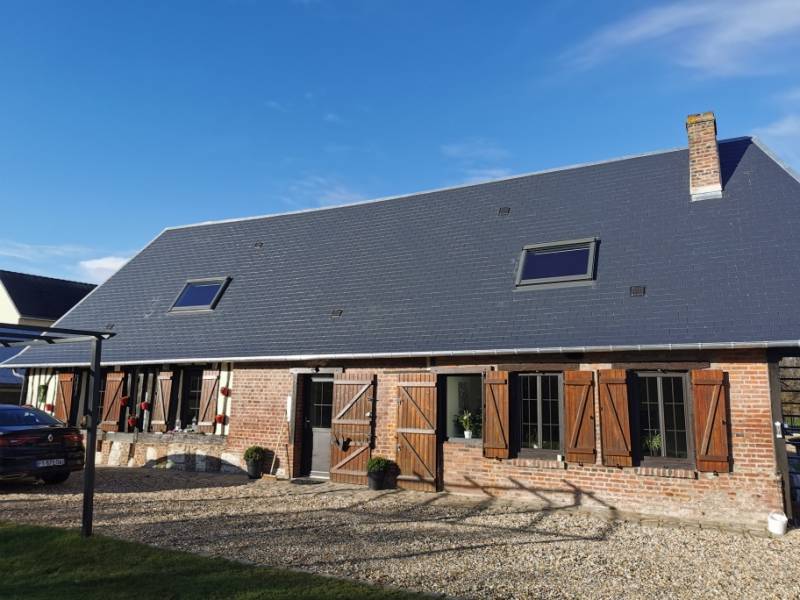 Rénovation toiture ardoise ,Le thuit de l'oison 27370