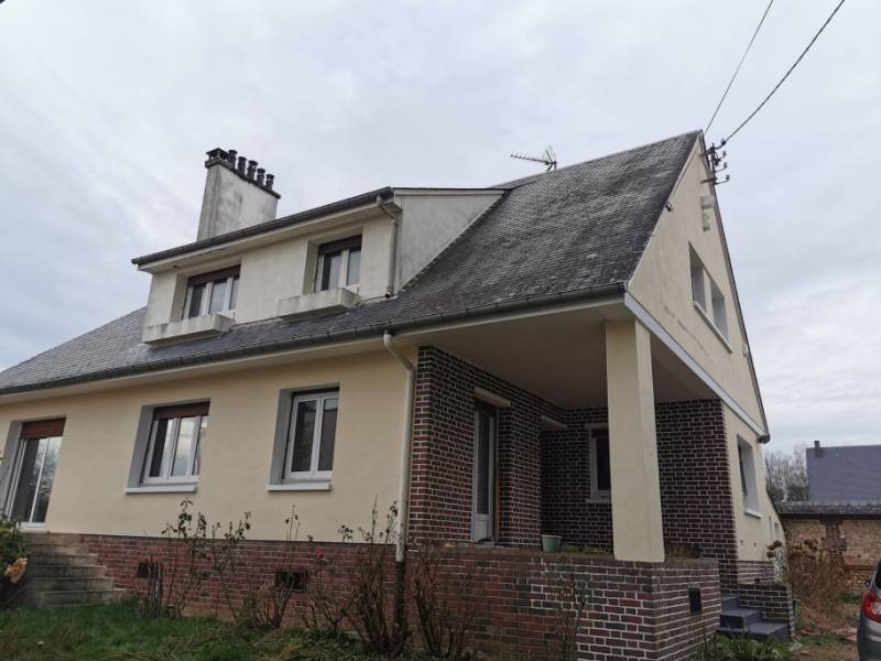 Rénovation ardoise , Mont Saint Aignan 76130