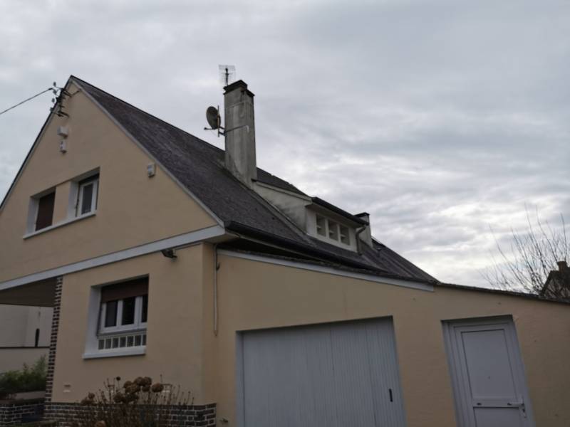 Rénovation ardoise , Mont Saint Aignan 76130