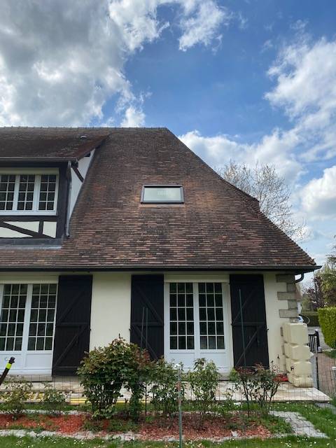 Dépose outeau et pose velux integra