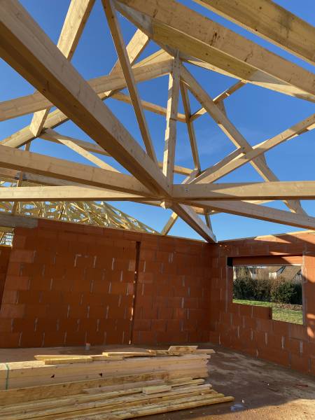 Charpente mixte , Sacquenville 27930