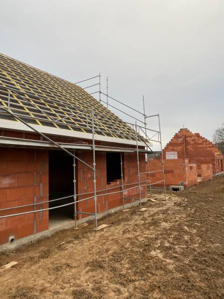 Charpente couverture maison neuve ,La Saussaye 27370