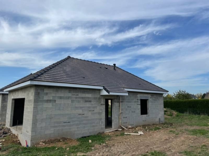 Charpente couverture maison neuve ,Combon 27170