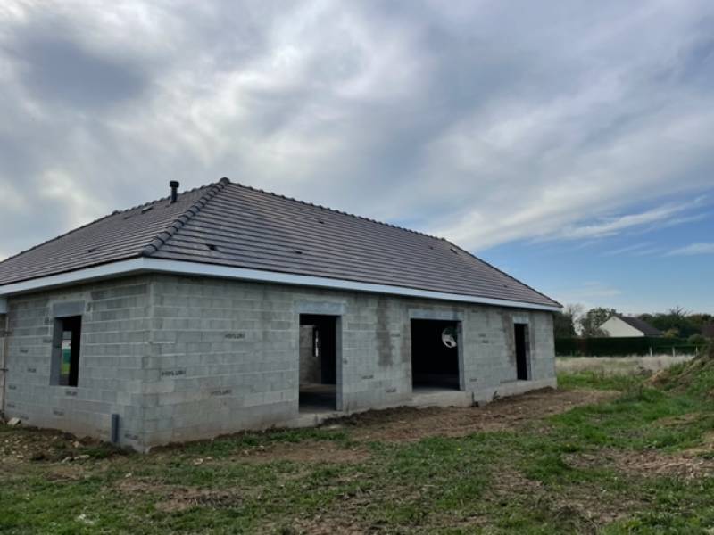 Charpente couverture maison neuve ,Combon 27170