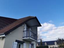 Notre zone d'activité pour ce service Couvreur près de Neubourg (27110) dans l'Eure pour la pose ou la rénovation d'un abergement de cheminée en zinc